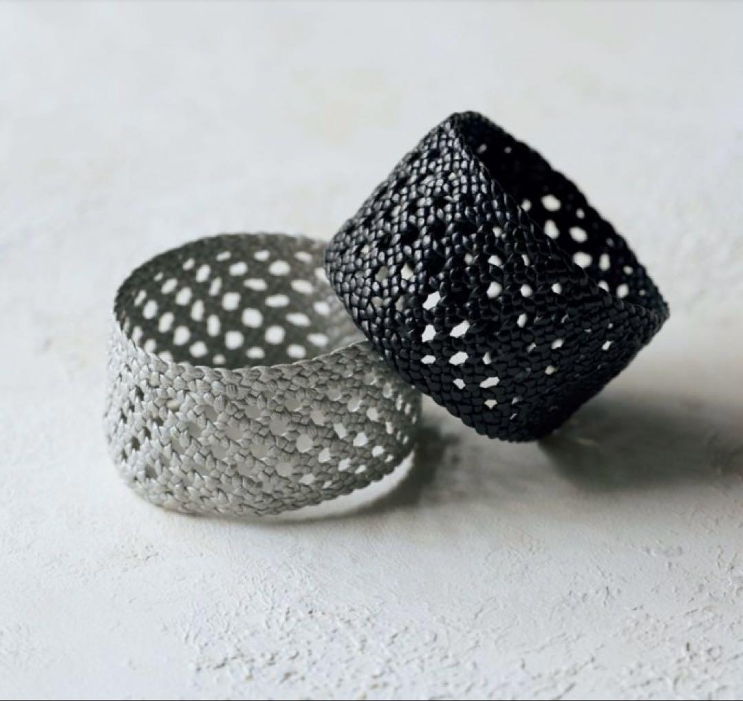 未使用　2023 ヨーガンレール ゴートメッシュ　バングル