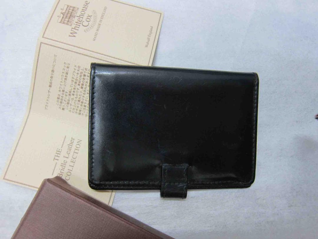 dog 　Whitehouse Cox 名刺入れ カードケース