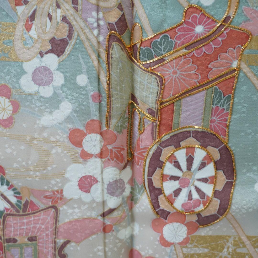 訪問着 フルセットa466七五三　入学式　お宮参り　結婚式