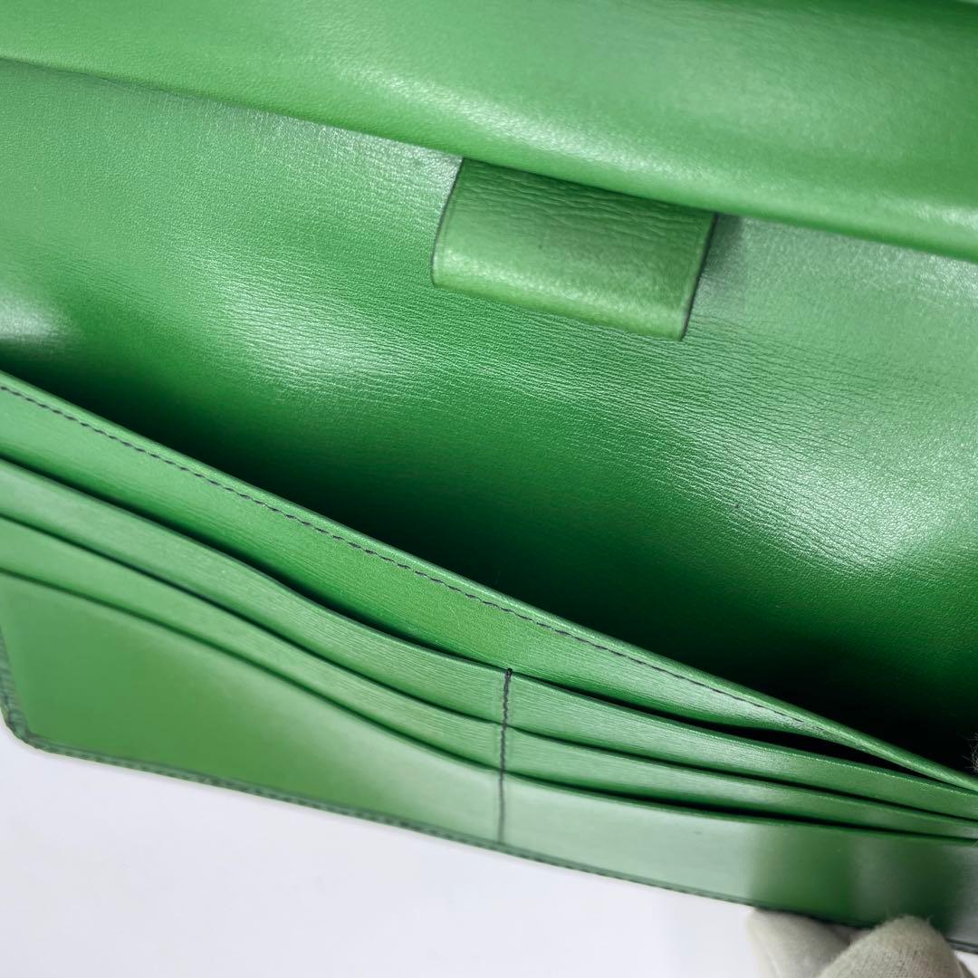 ●LOUIS VUITTON 長財布 エピ ポルトモネ•クレディ●ヴィトン 緑