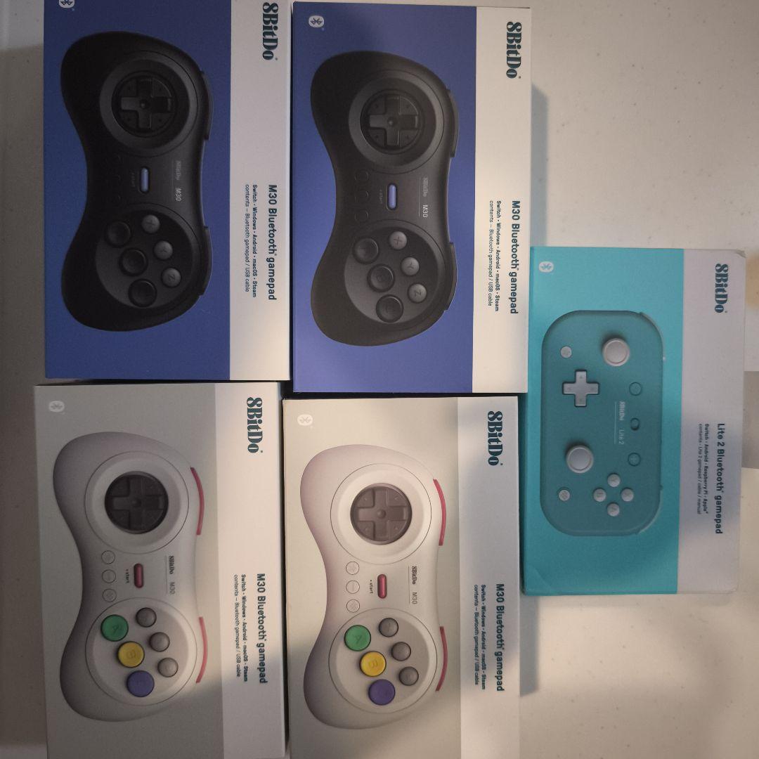 8BitDo コントローラー 3種5個セット 16日まで限定価格
