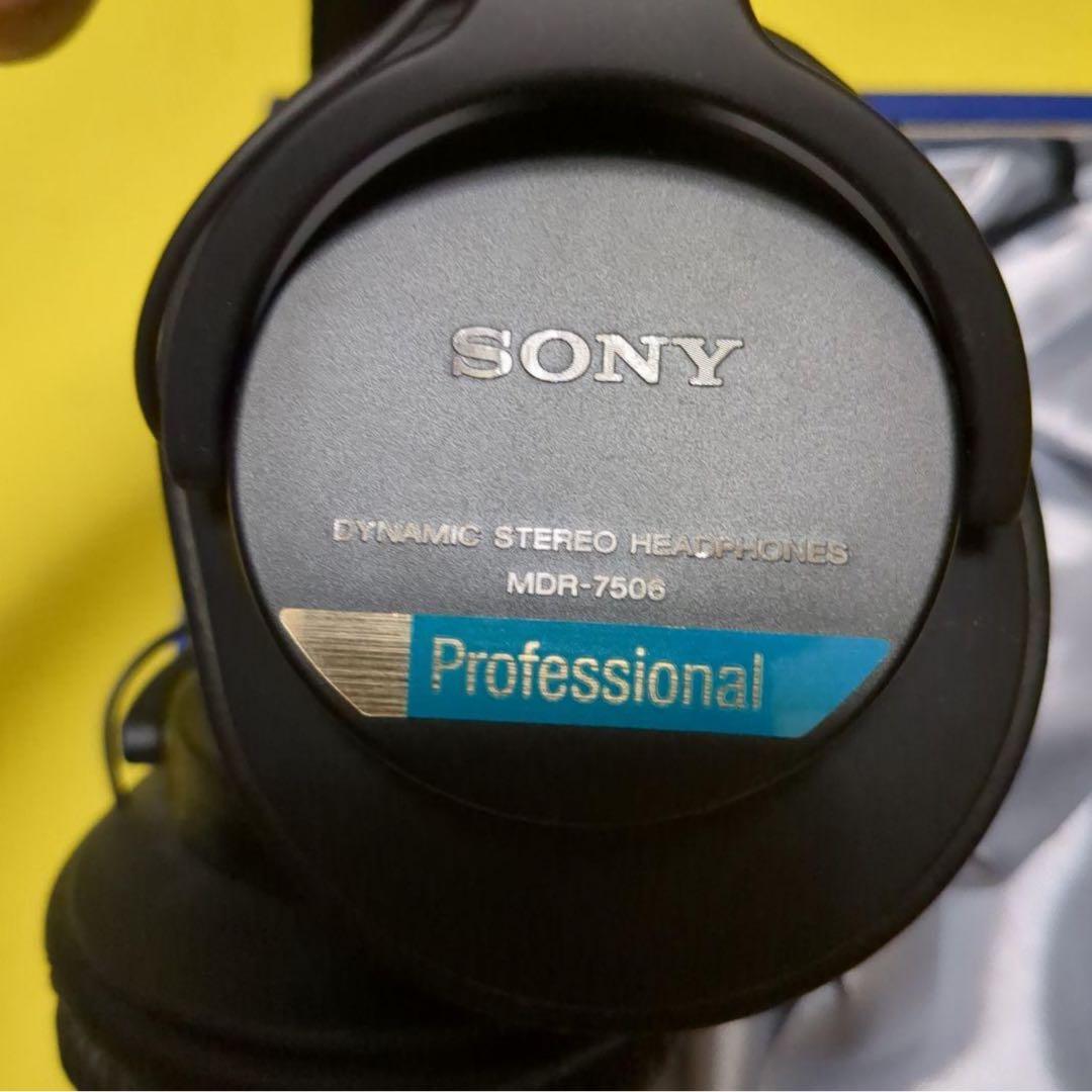 モニターヘッドホン　青帯　MDR-7506