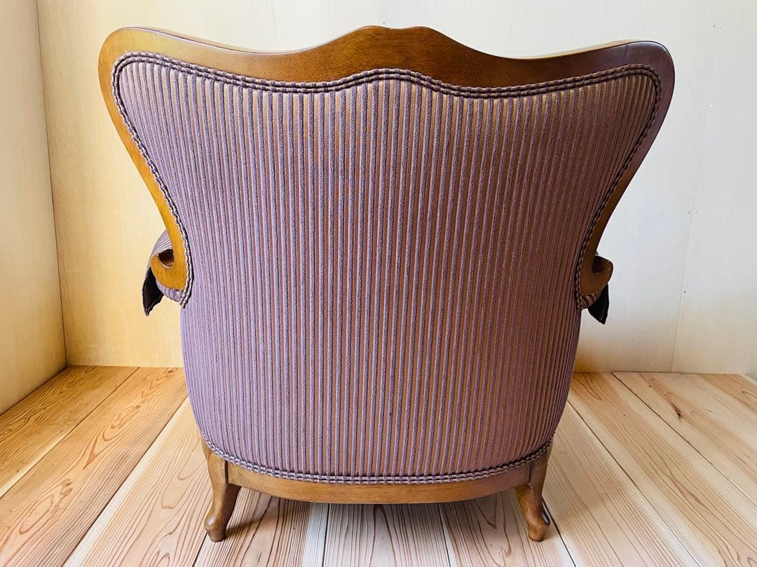 マルニ木工/マキシマム/アンドリュー/アームカバー付き/1人掛けソファ/猫脚②