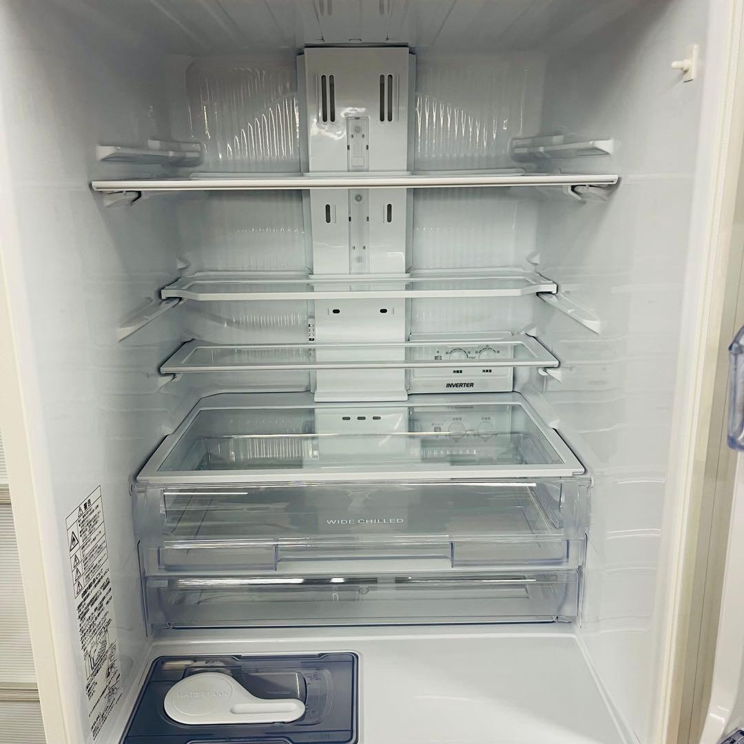 三菱　冷蔵庫　2022年製　右開き　自動製氷　3ドア　家庭向け
