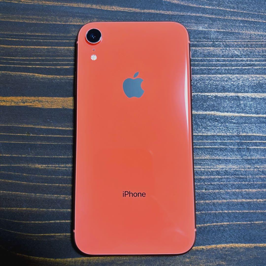 iPhone XR コーラル 6.1インチ 本体