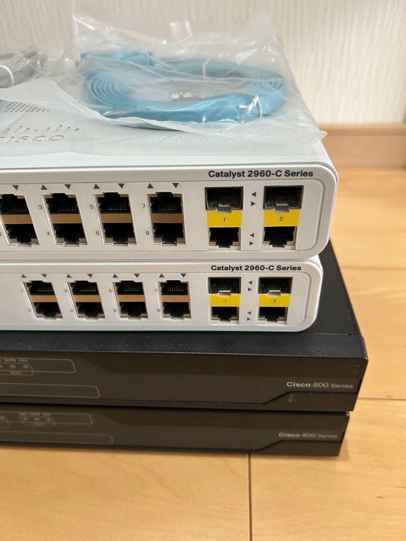 セール【CCNA、CCNP】静音セット 4台セットCisco 891、2960
