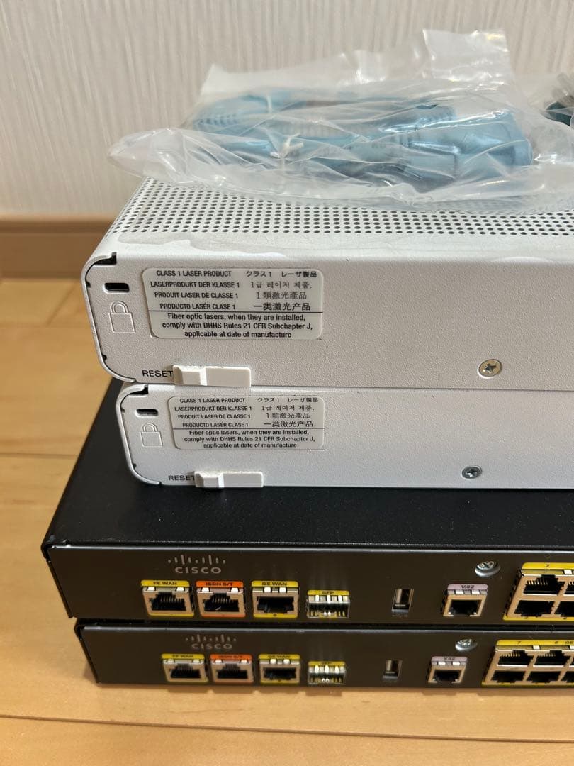 セール【CCNA、CCNP】静音セット 4台セットCisco 891、2960