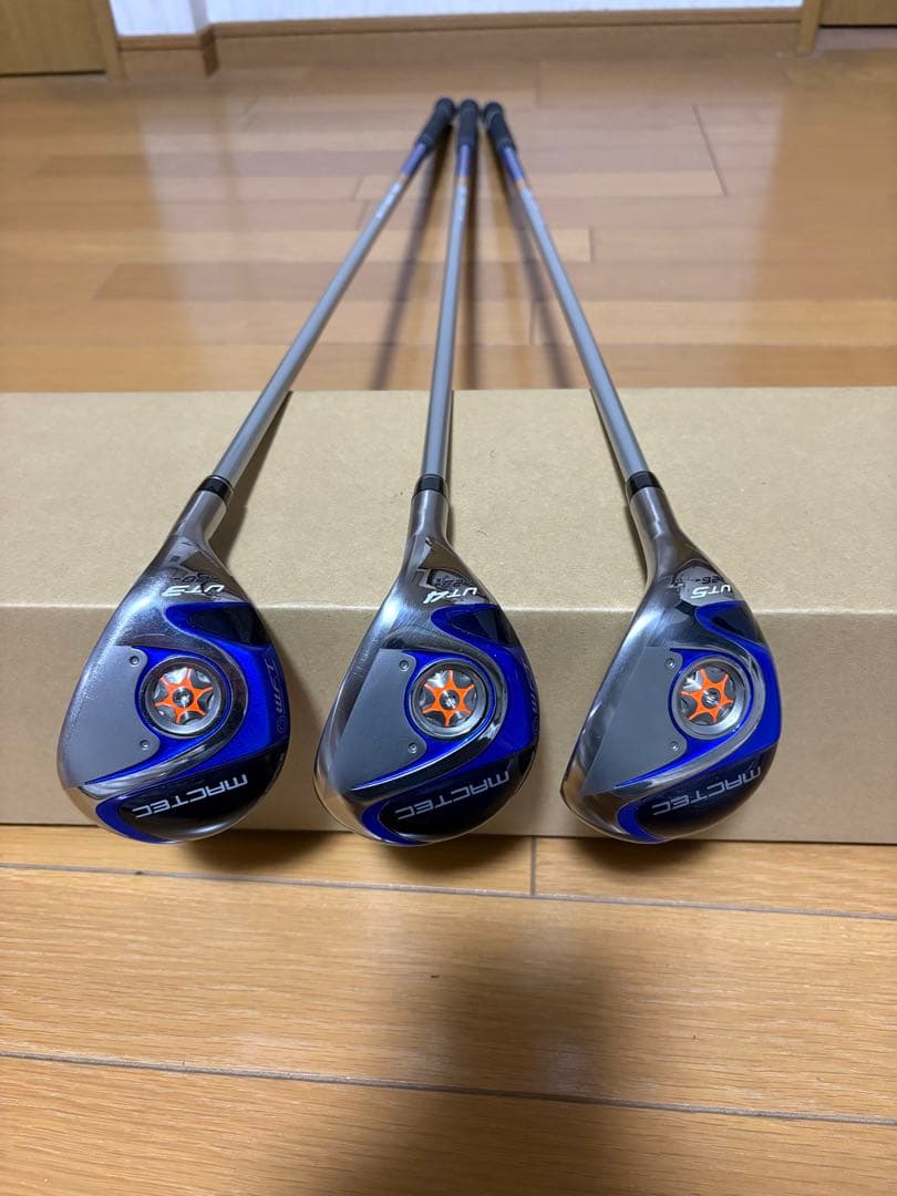 【美品】マグレガー ユーティリティ（20.23.26度） 3本セット カーボンR