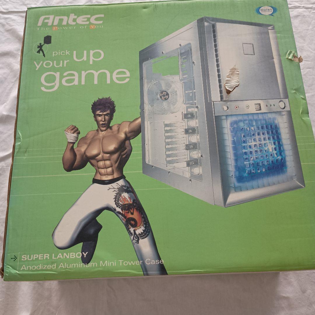 ATXケース antec super lanboy 透明側面パネル きれい！