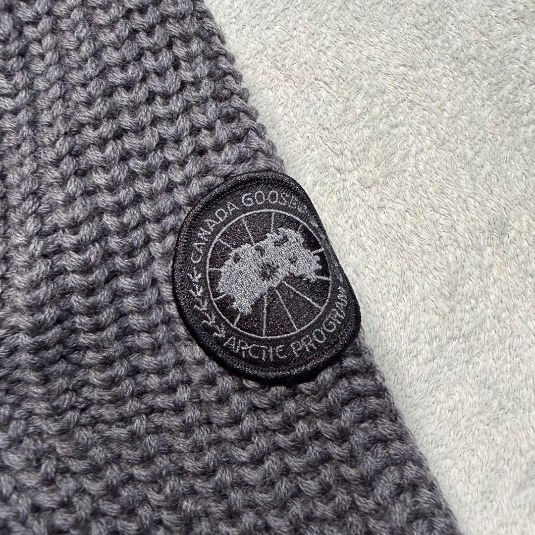 カナダグース　ブラックレーベル　Sサイズ グレー　6916M ニット　ウール