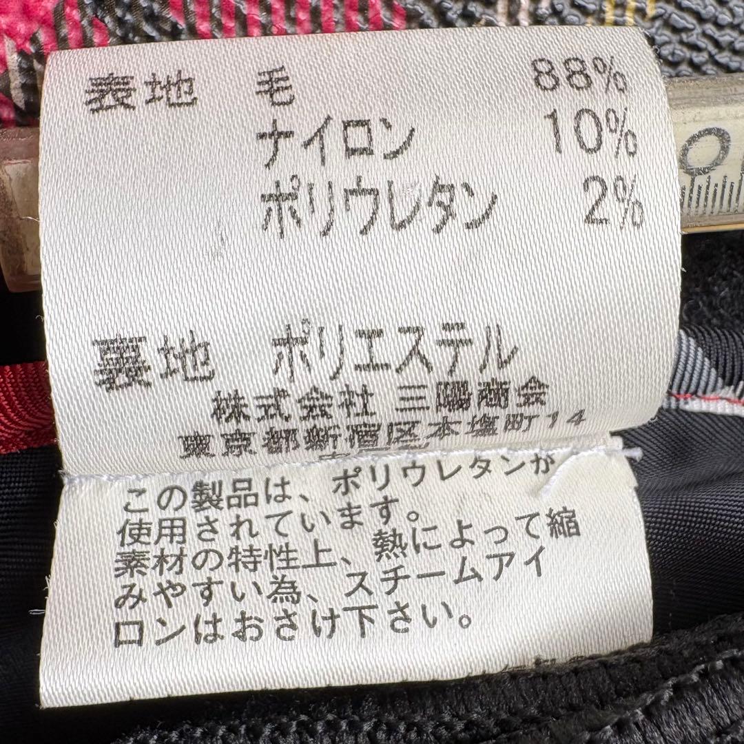 バーバリー テーラードジャケット 38 バーバリーチェック 金属ボタン ウール