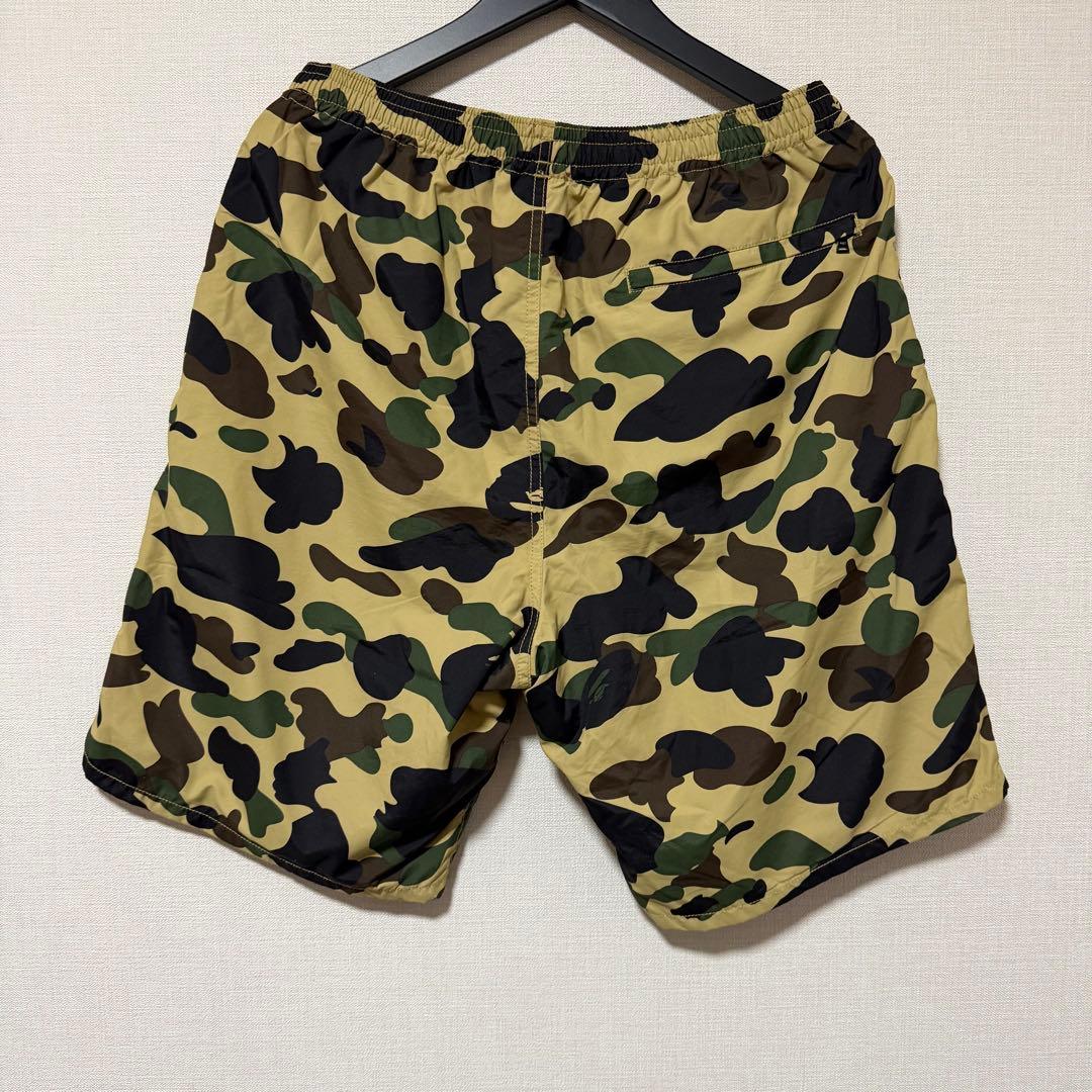 A Bathing Ape 迷彩柄カーキショートパンツ