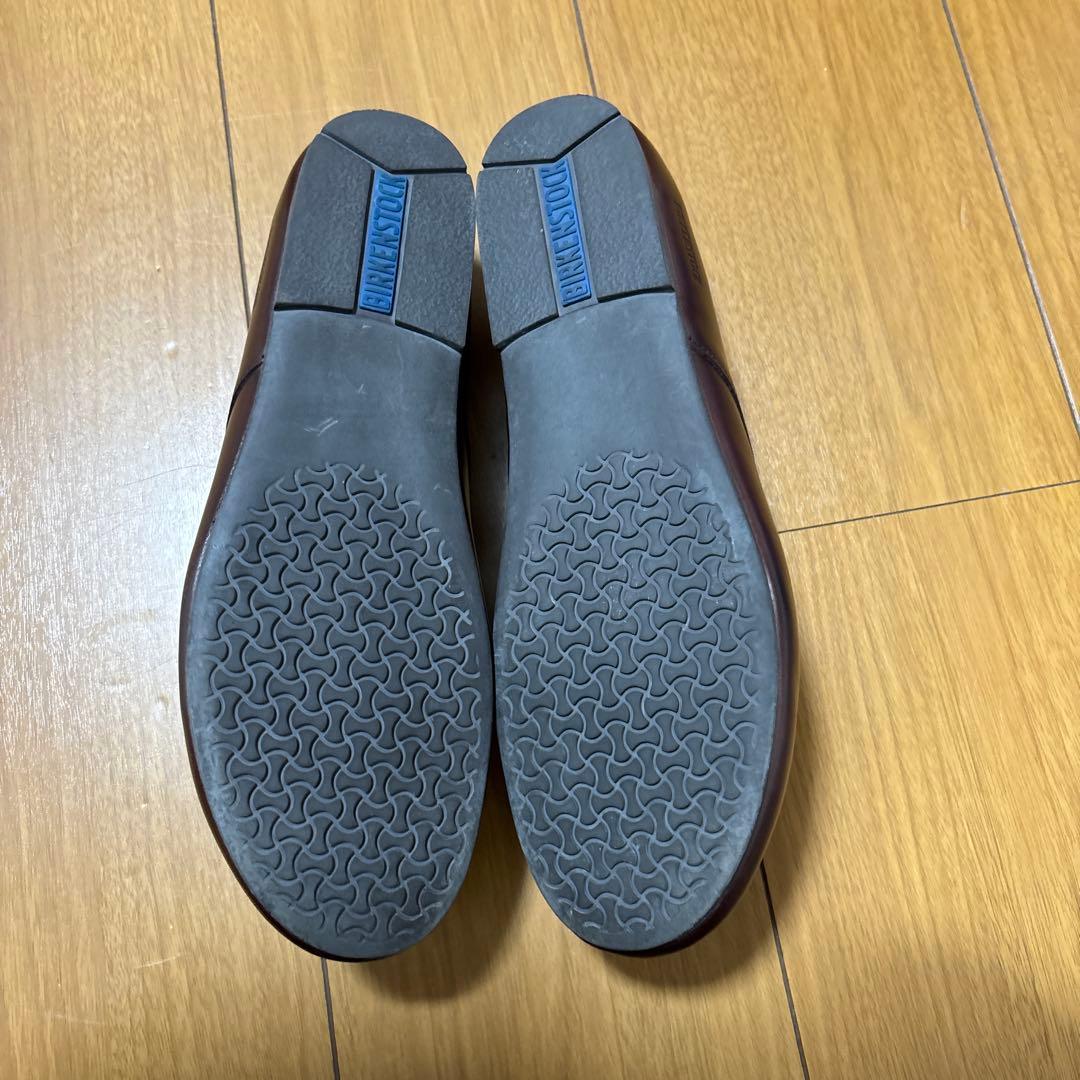 美品 ビルケンシュトック　26 ソーンダース　レザースニーカー