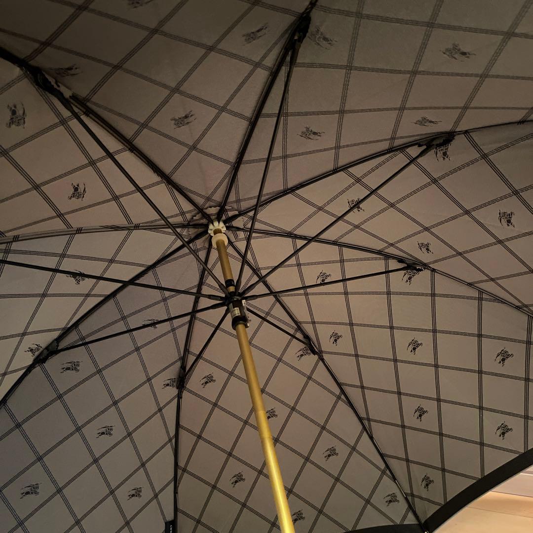 バーバリー　チェック柄 長傘