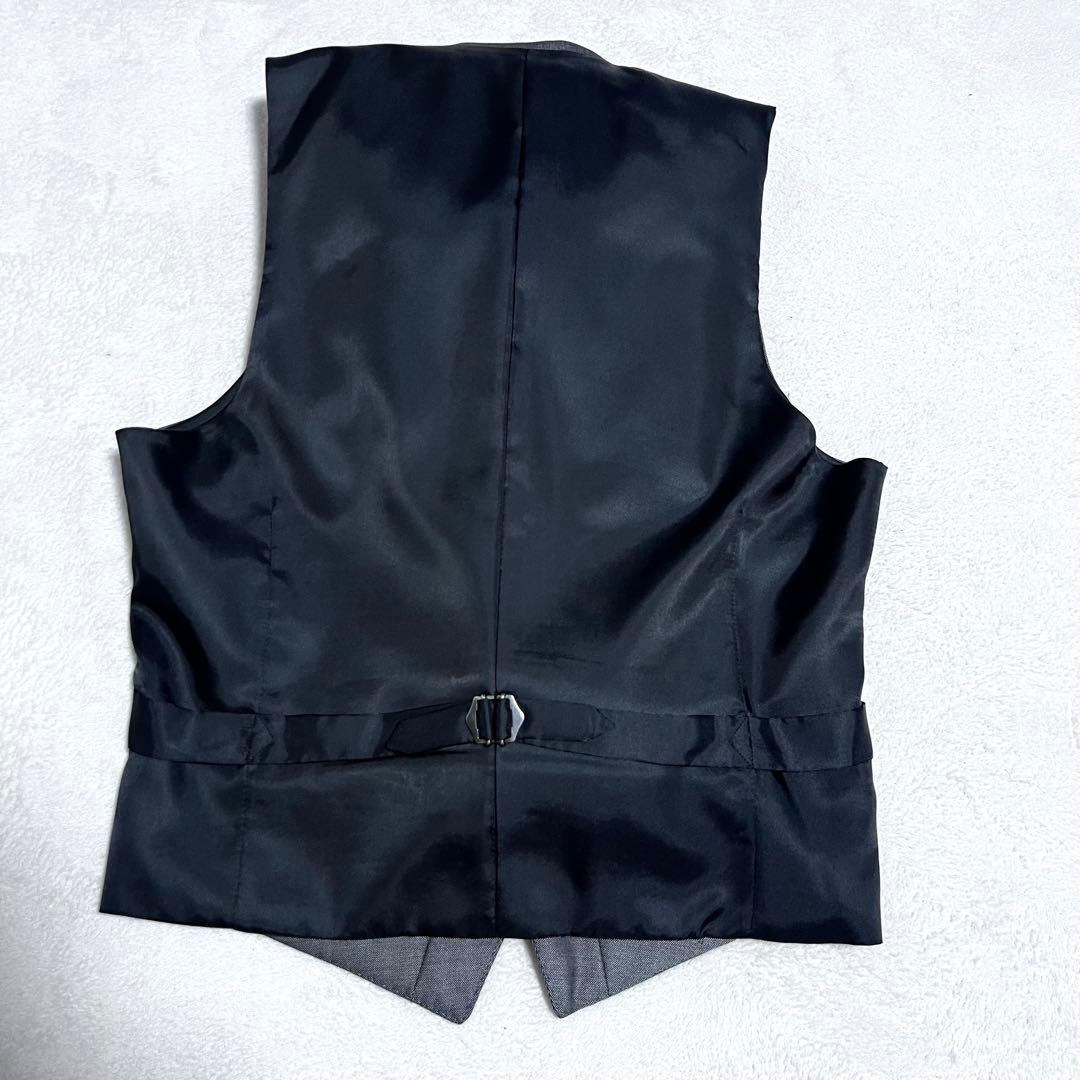 ONLY スーツ 3ピース シルバー シルク混 光沢あり サイズ36