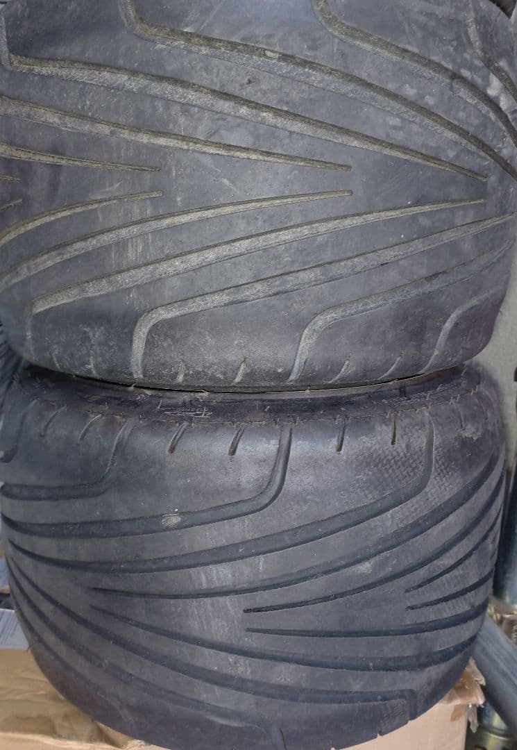 け*た様 ジャイロキャノピー2スト 235/30-10 アルミホイールセット