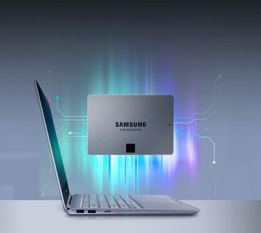Samsung 860 QVO 1TB SATA 2.5 内蔵 SSD 使用少⑬