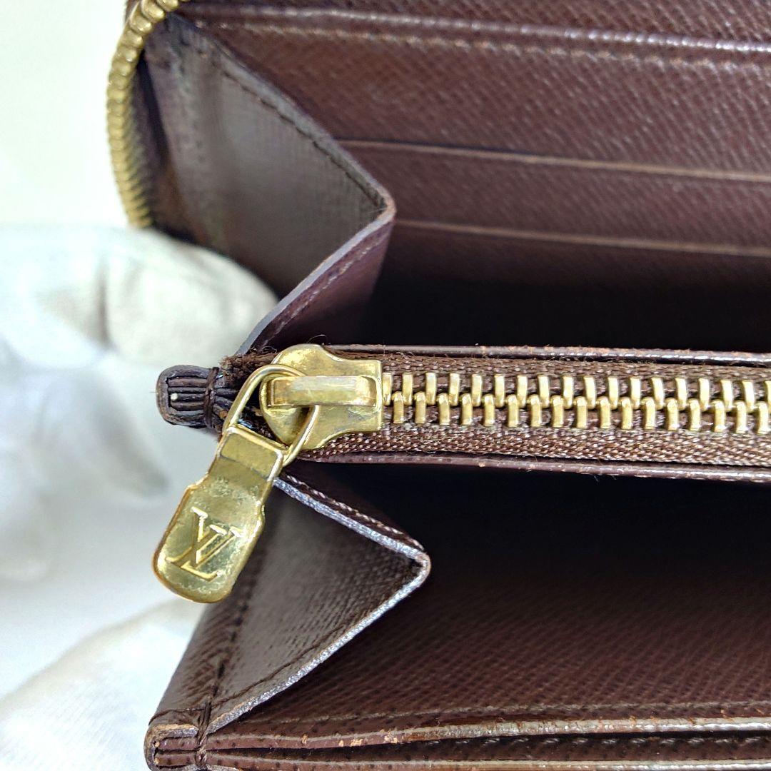 良品 ルイヴィトン ダミエジッピーウォレット　 型番N60015/MI2162