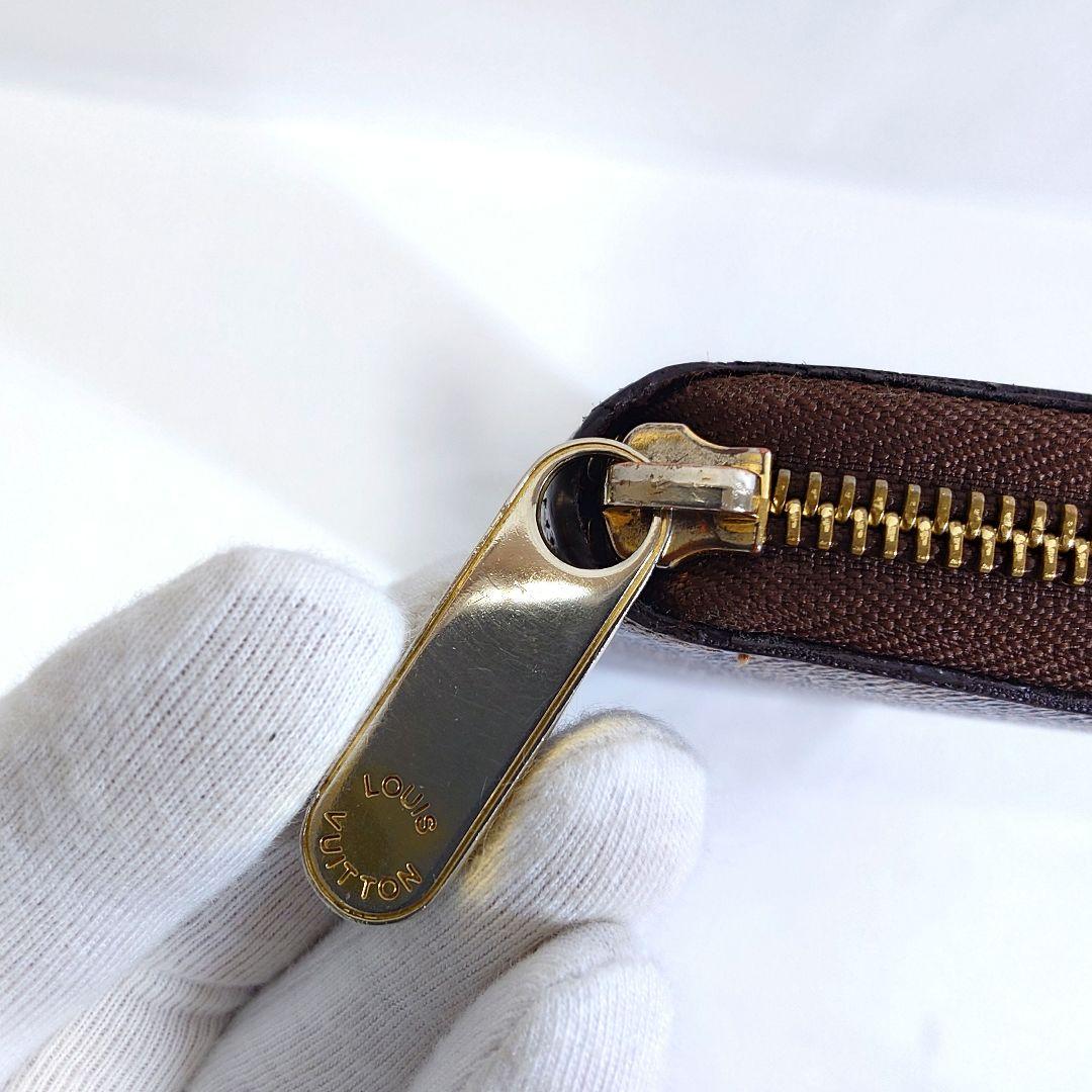 良品 ルイヴィトン ダミエジッピーウォレット　 型番N60015/MI2162