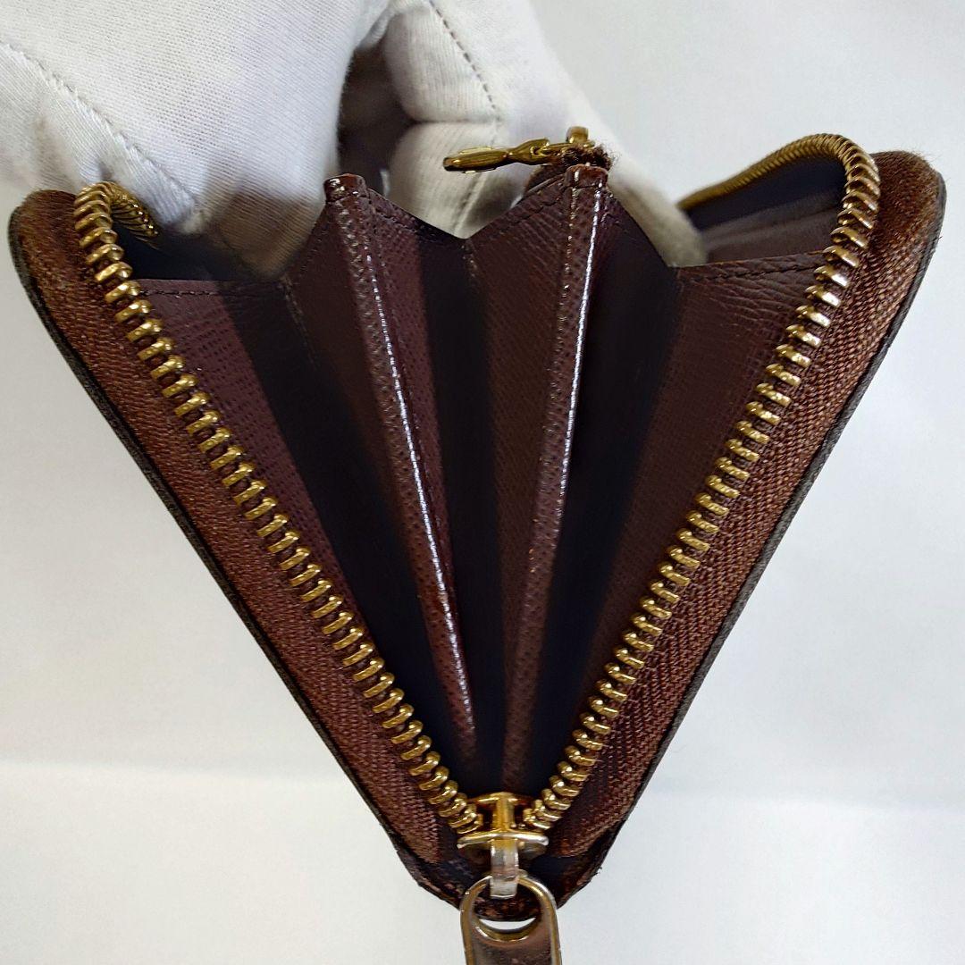 良品 ルイヴィトン ダミエジッピーウォレット　 型番N60015/MI2162