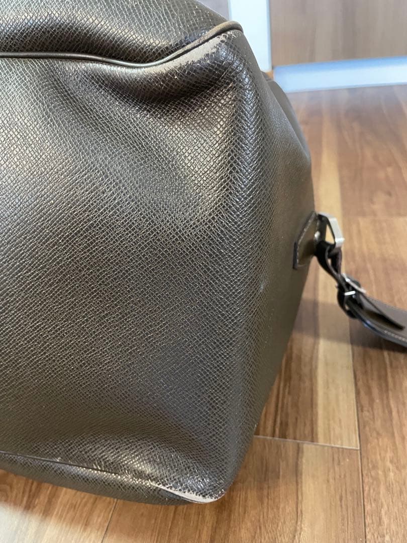 ルイヴィトン　タイガ　ケンダルPM ボストンバッグ　ブラウン　鍵ストラップ付き