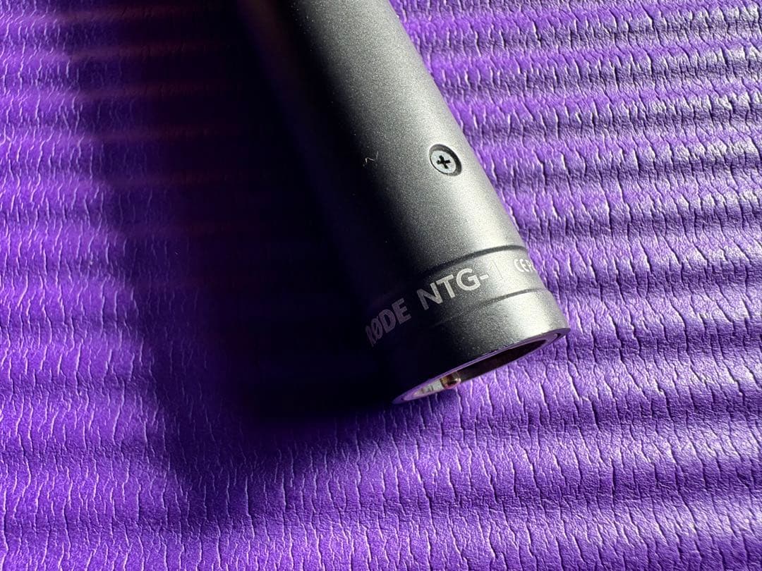 RODE NTG1 ショットガンマイク　ウィンドジャマー付き