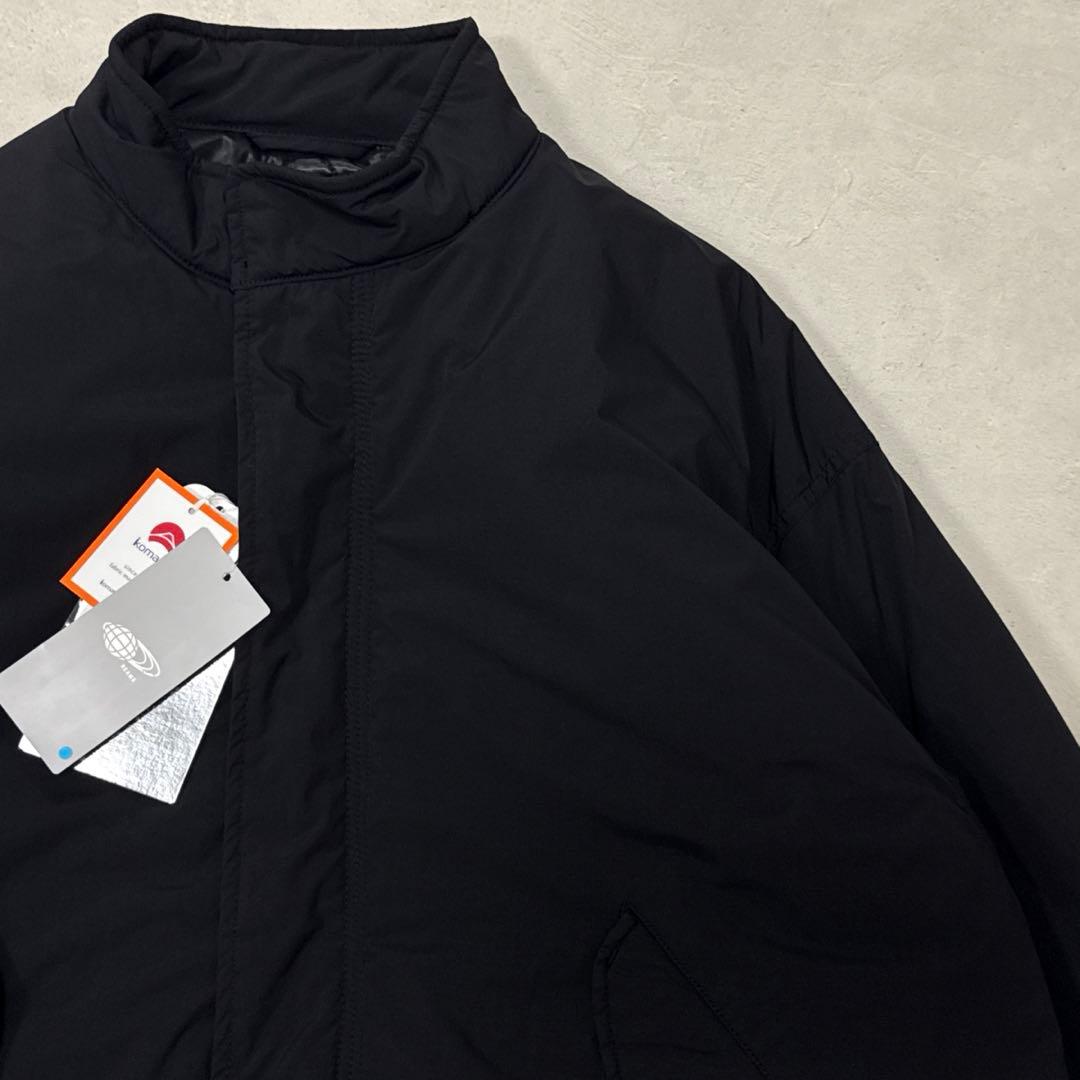 新品 BEAMS PLUS M-65 ダウンモッズコート 小松マテーレ ブラック