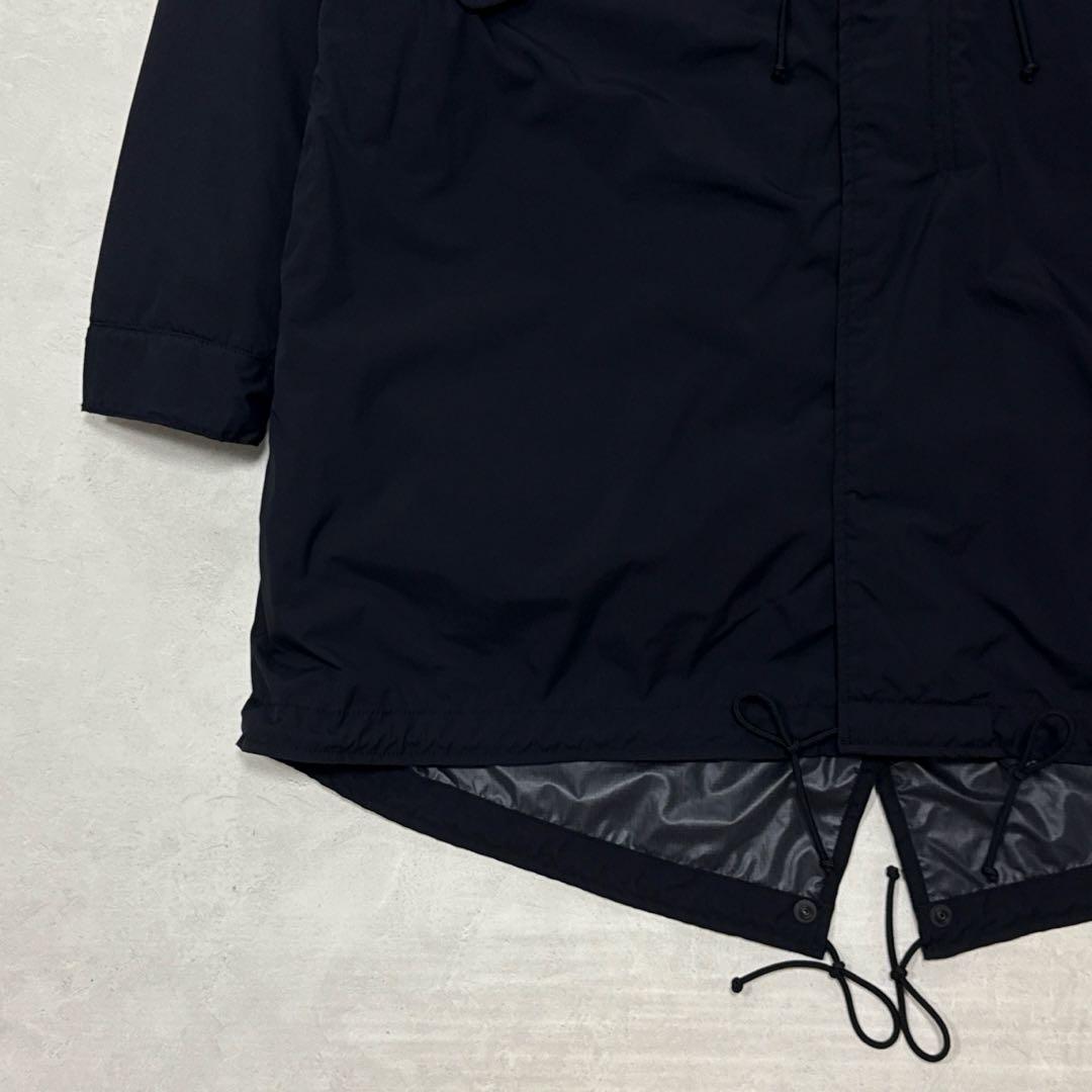 新品 BEAMS PLUS M-65 ダウンモッズコート 小松マテーレ ブラック