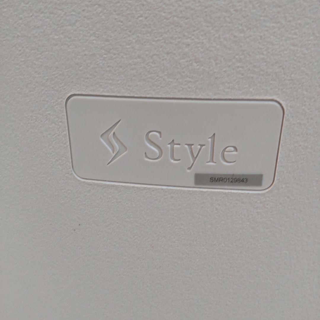 スタイルプレミアム 骨盤サポートチェア 座椅子 ダークパープル