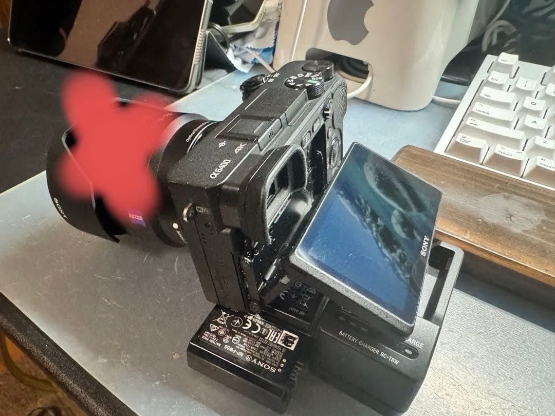 【美品】SONY α6400 SEL1670Z バッテリー4つ 充電器