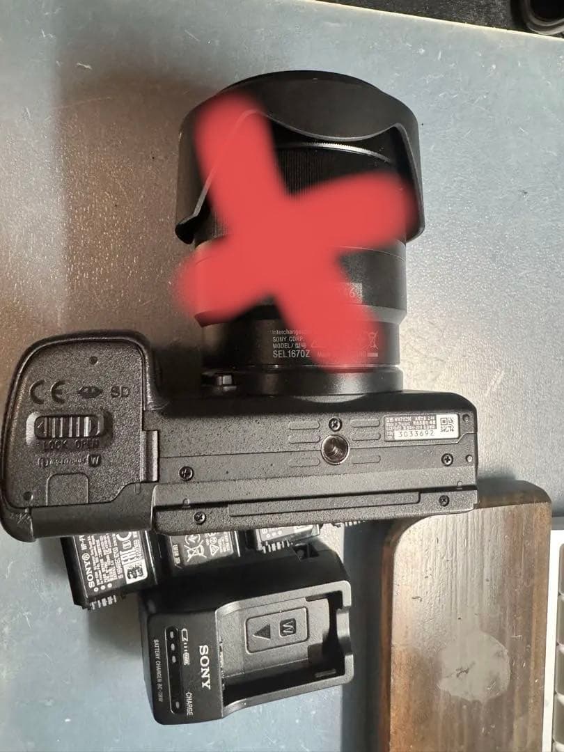 【美品】SONY α6400 SEL1670Z バッテリー4つ 充電器