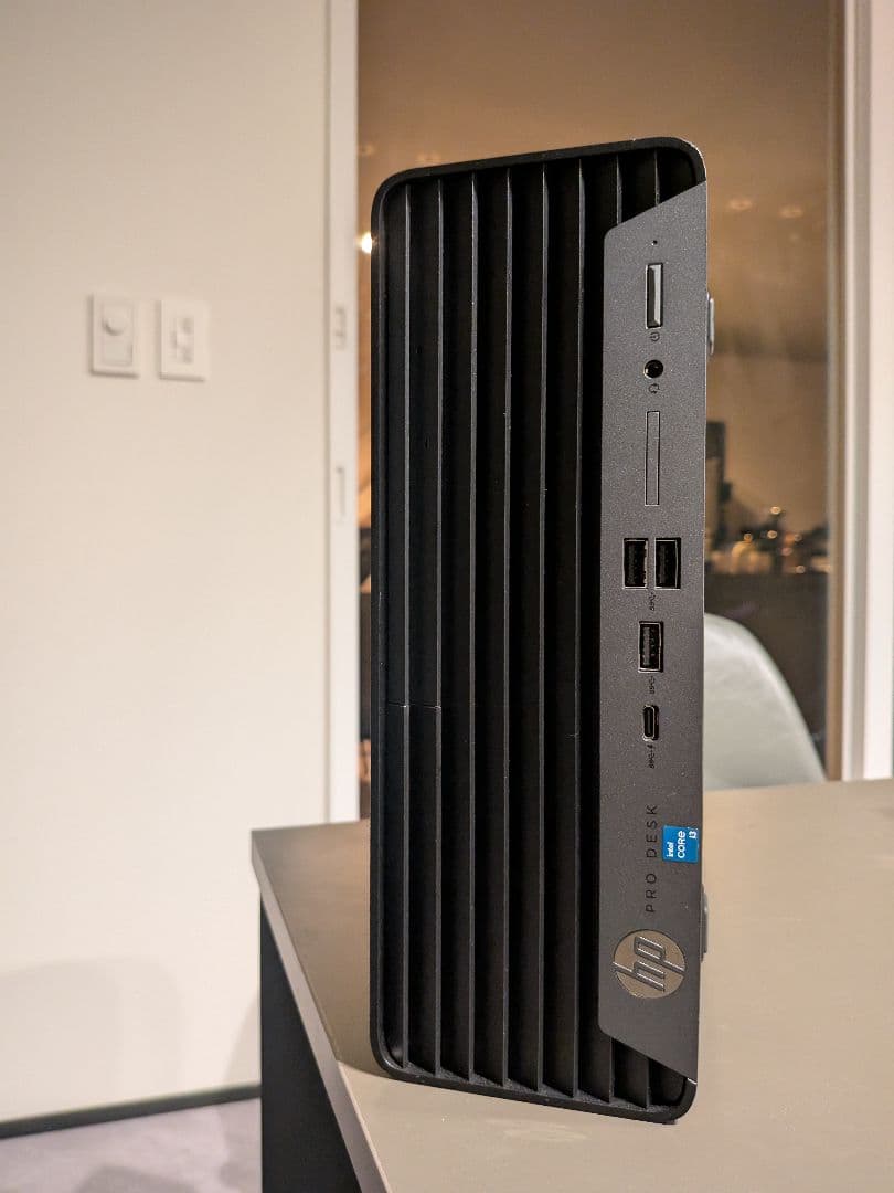 HP Pro SFF 400 G9 8GB 500GB Corei3 12世代