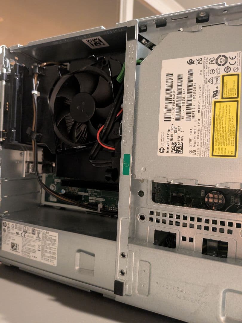 HP Pro SFF 400 G9 8GB 500GB Corei3 12世代