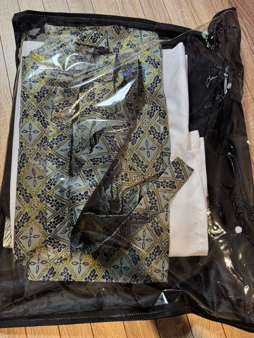 七五三 5歳 13点フルセット 黒 ブラック 羽織袴セット753 5歳男の子着物