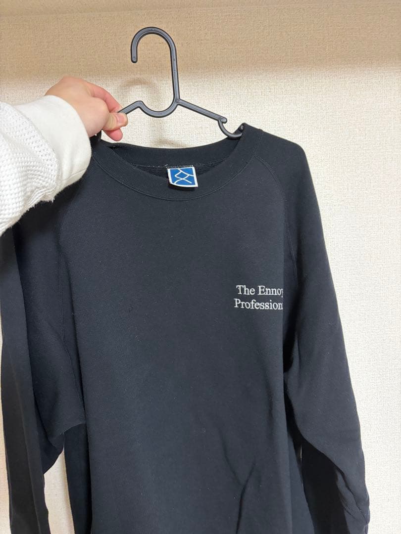 the ennoy スタイリスト私物 スウェット ブラック xl