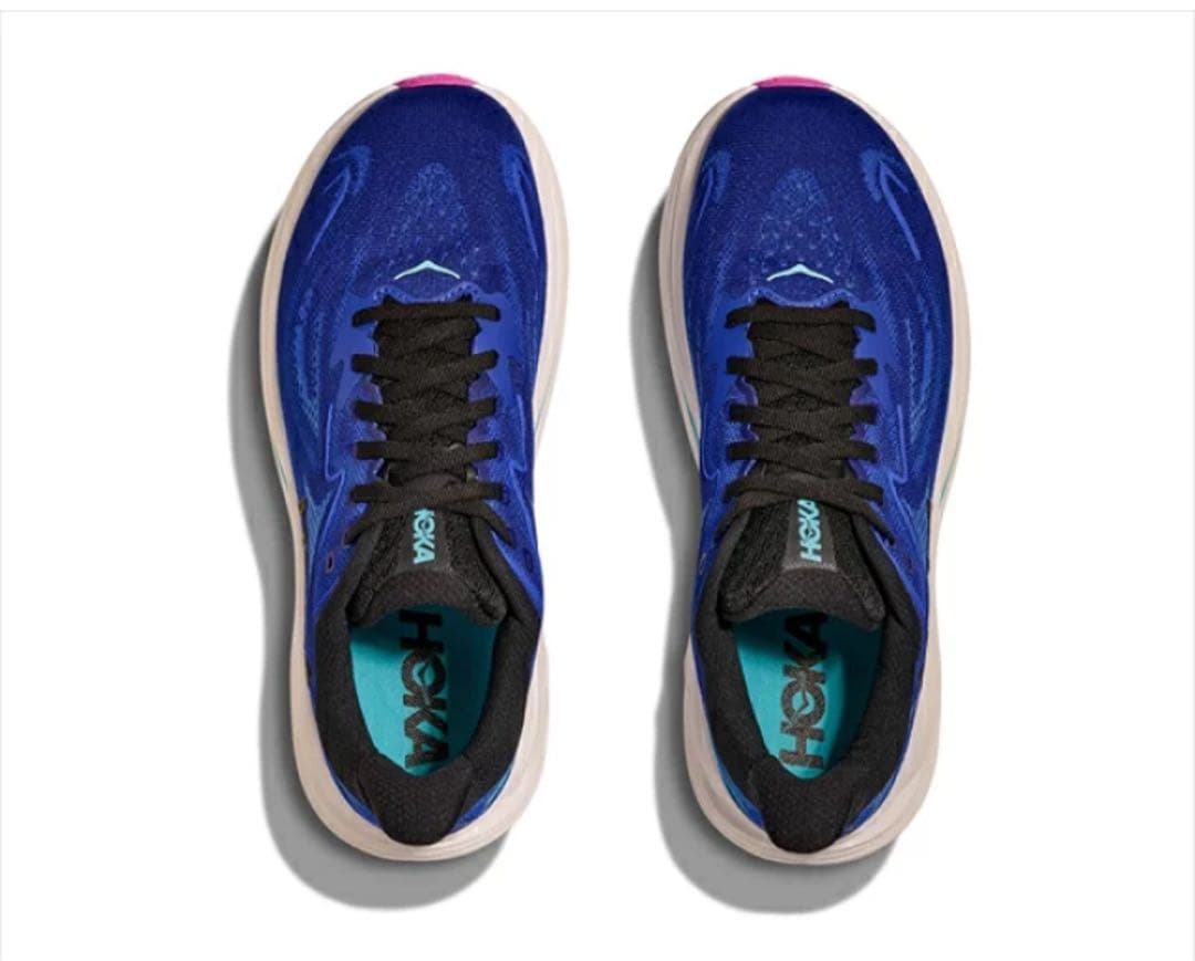 かなみら ［HOKA]ランニング靴クリフトン 10ブルー24.0cm