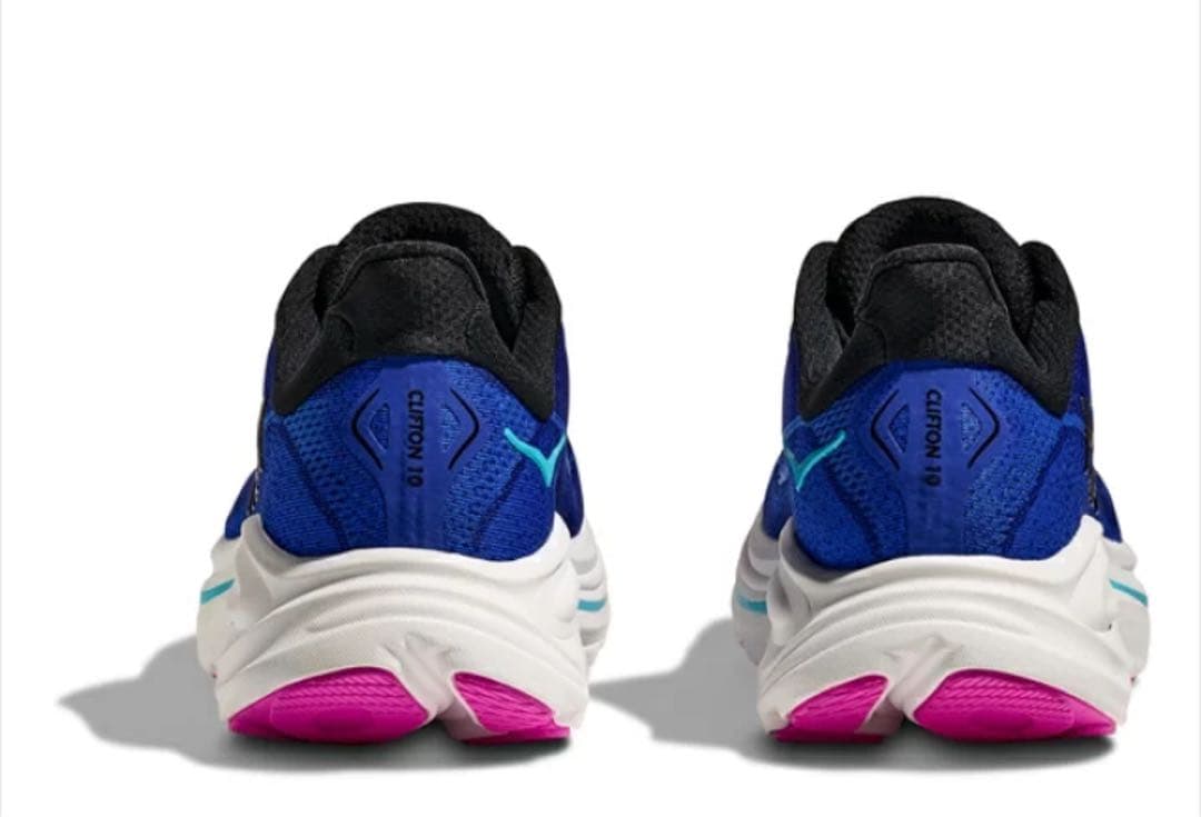 かなみら ［HOKA]ランニング靴クリフトン 10ブルー24.0cm