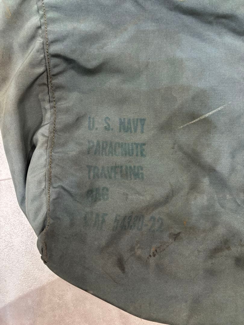 us navy パラシュートトラベリングバッグ ヴィンテージ ミリタリー