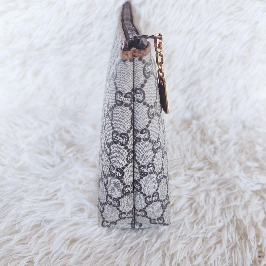 GUCCI Plus グッチ セカンドバッグ クラッチ GG柄 ヴィンテージ