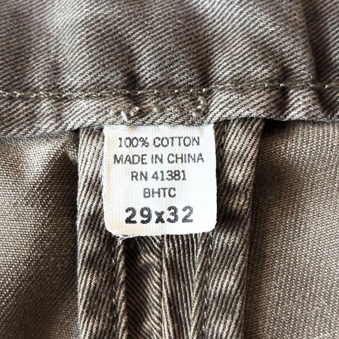 RRL ダブルアールエル チノオフィサーズパンツ W29L32 ダークカーキ