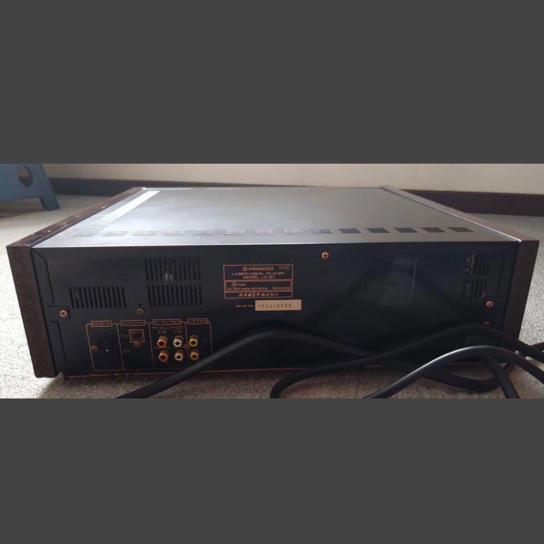 【極美品】Pioneer LD-S1 パイオニア LDプレーヤー ④