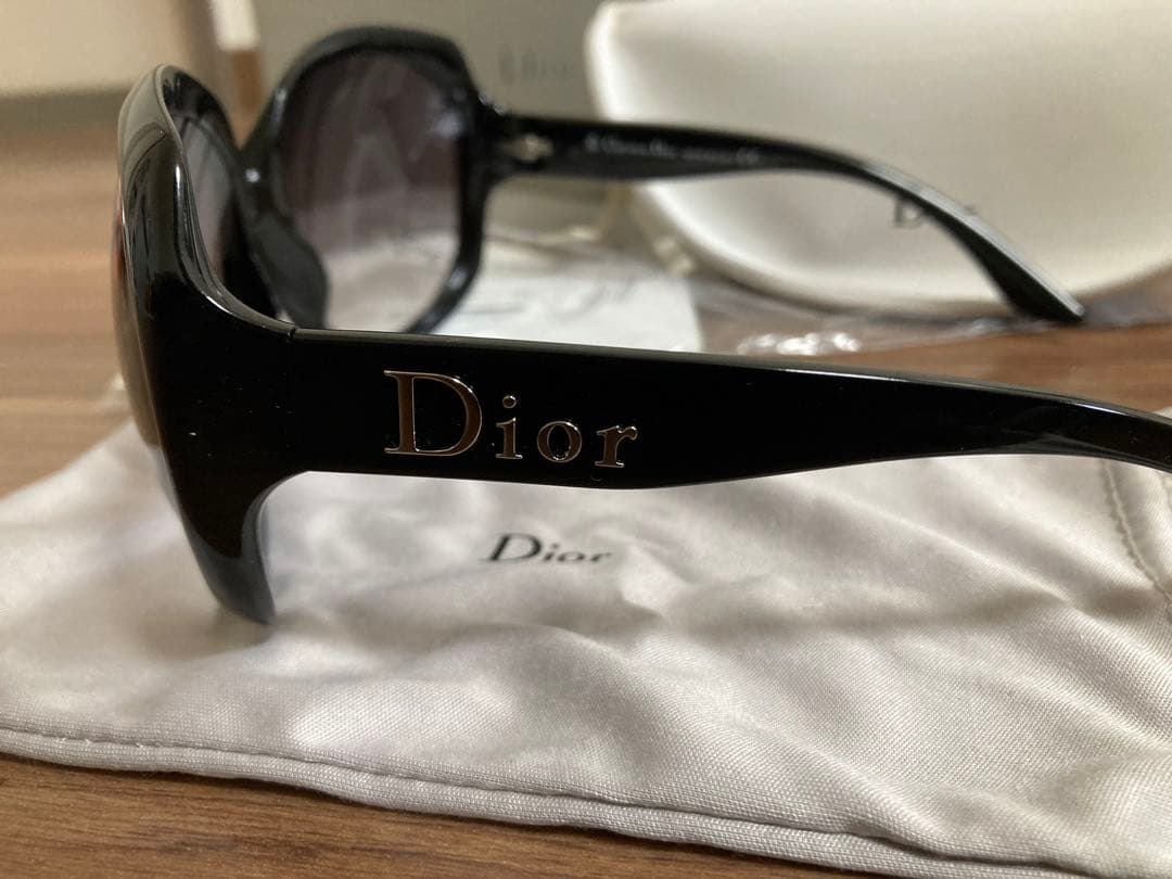 DIOR サングラス ブラック GLOSSY 1 584 BLACK SHINY