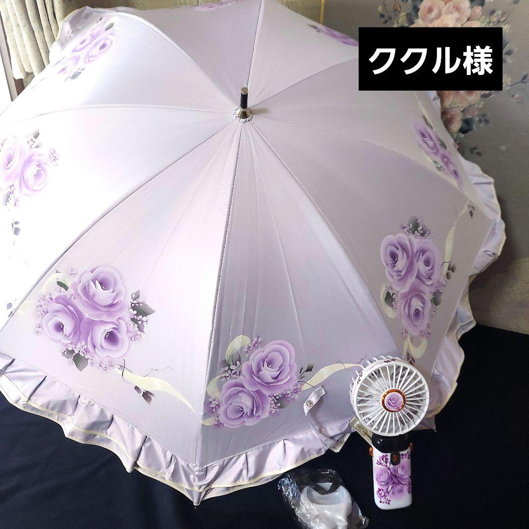 ハンディファン 日傘トールペイント