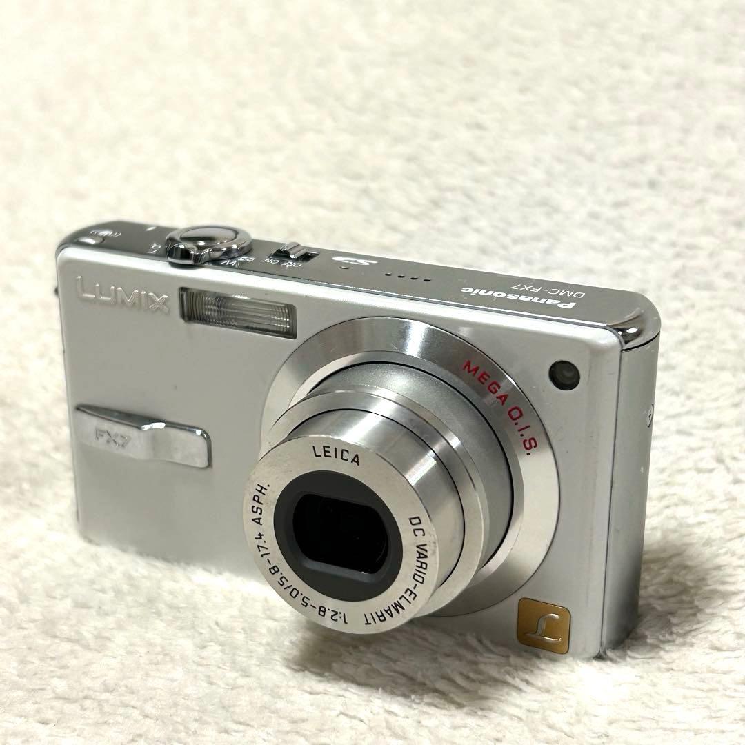 【美品 動作確認済】Panasonic LUMIX DMC-FX7 ホワイト