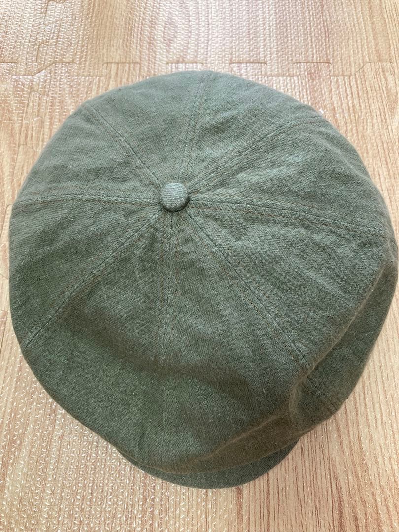 【23AW】 CASQUETTE 12.5oz DENIM L GREEN