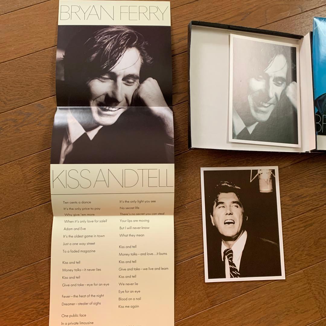 BRYAN FERRY KISS AND TELL 直筆サイン入り限定レコード