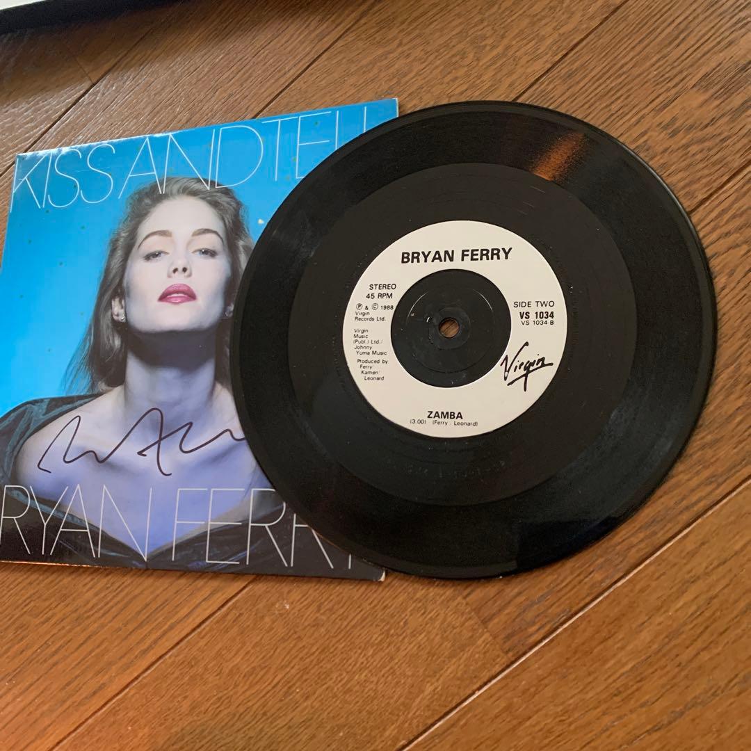BRYAN FERRY KISS AND TELL 直筆サイン入り限定レコード