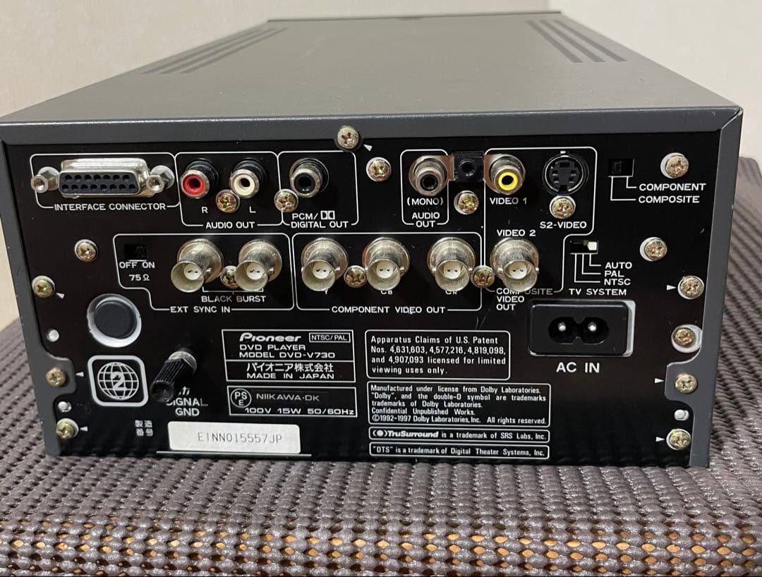 【美品/１か月保証付き】業務用 DVD-V730 DVD-ビデオ pioneer
