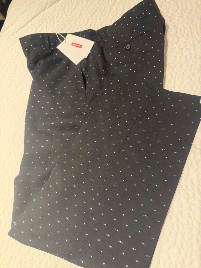 Supreme llic Dot Trouser ブラック 30