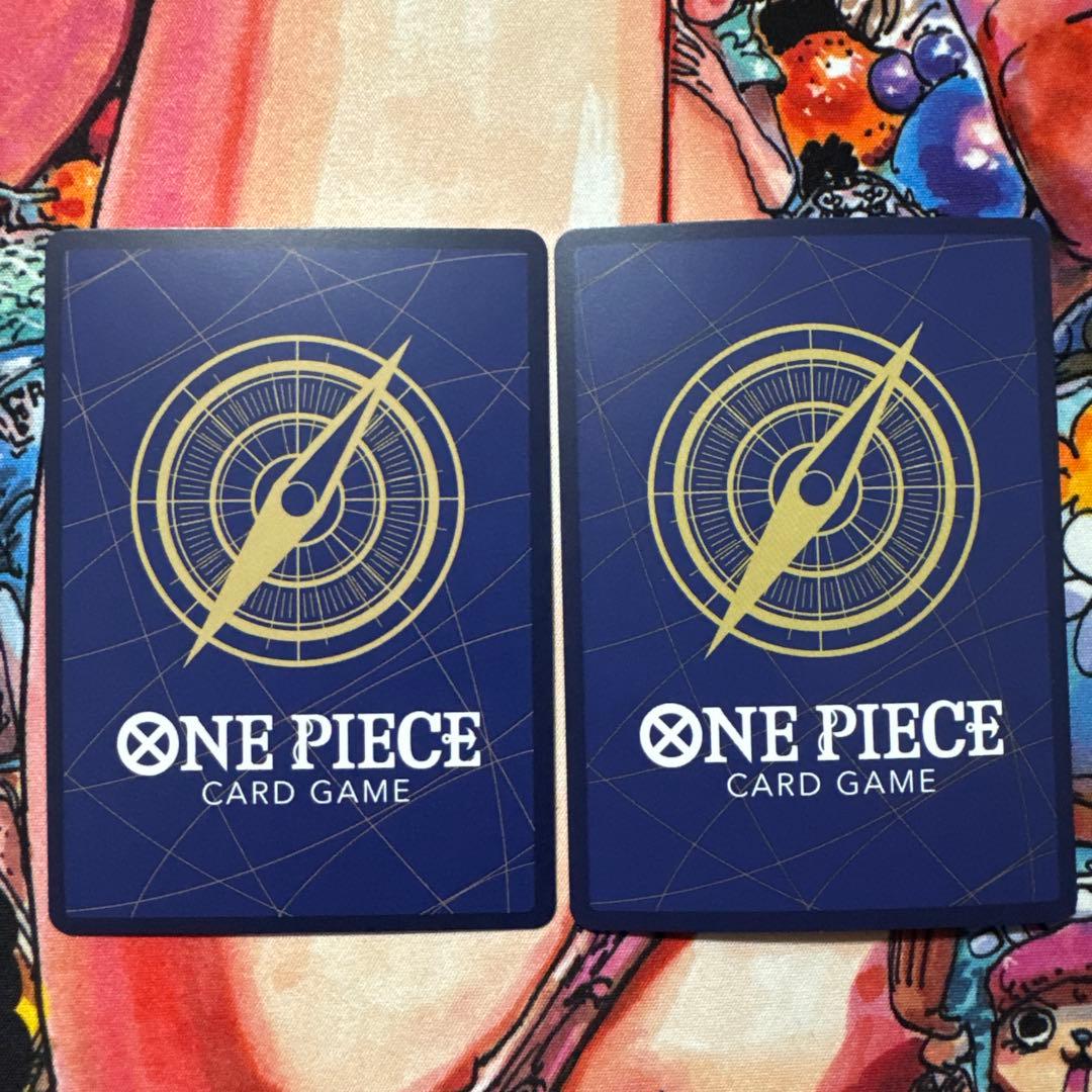 ワンピースカード　ルフィ　パラレル　2枚